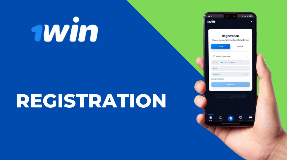 1Win mobile app registration